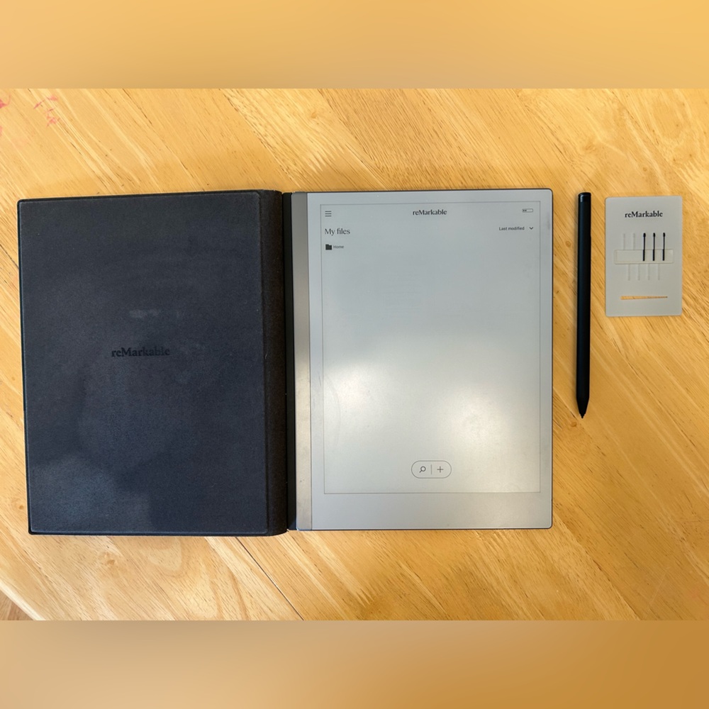 ✨ ReMarkable 2 Tablet Bundle w/ Folio, Charger + Extra Tips ✨